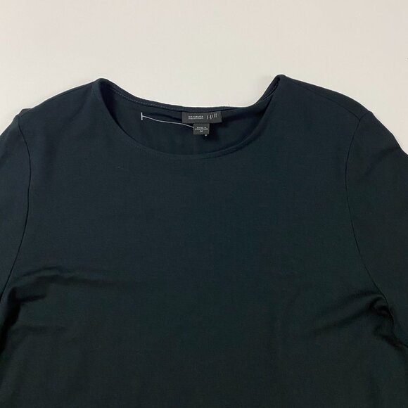 NWOT J. Jill Wearever Collection Long Sleeve Paisley Border Tunic Top Blouse M - Picture 6 of 16